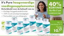 Gezond & Wel it’s Pure hoogwaardige voedingssupplementen | aanbieding