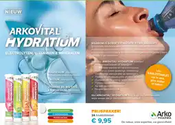Gezond & Wel ARKOVITAL HYDRATIUM electrolyten, vitaminen & mineralen aanbieding