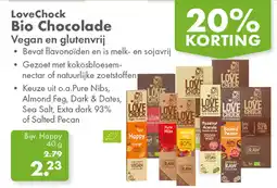 Gezond & Wel LoveChock Bio Chocolade aanbieding