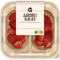 Albert Heijn AH Aardbei slofjes aanbieding