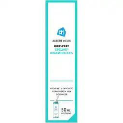 Albert Heijn AH Oorspray zeezoutoplossing 0,9% aanbieding