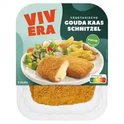 Albert Heijn Vivera Vegetarische Gouda kaasschnitzel aanbieding