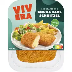 Albert Heijn Vivera Vegetarische Gouda kaasschnitzel aanbieding