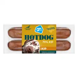 Albert Heijn AH Hotdog met kip aanbieding