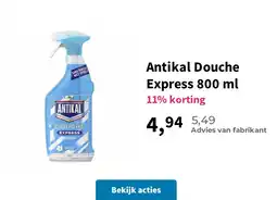 Plein.nl Antikal Douche Express 800 ml aanbieding