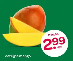 Spar Eetrijpe mango aanbieding
