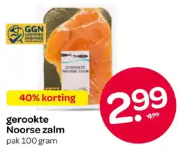Spar Gerookte Noorse zalm aanbieding
