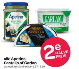 Spar Alle Apetina, Castello of Garlan aanbieding