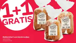 Spar Bakkershart worstenbroodjes aanbieding