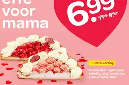 Spar Bakkershart aardbeien schnitte, slof, bavaroise vlaai of verse vlaai aanbieding