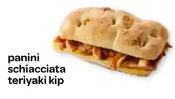 Spar Panini schiacciata teriyaki kip aanbieding