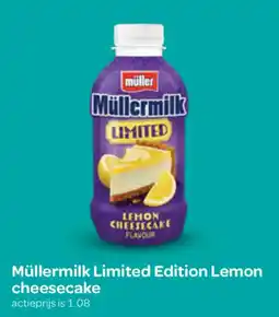 Spar Müllermilk Limited Edition Lemon cheesecake aanbieding