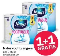 Spar Nalys vochtvangers aanbieding