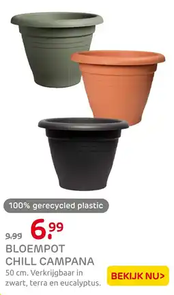Praxis Bloempot chill campana aanbieding