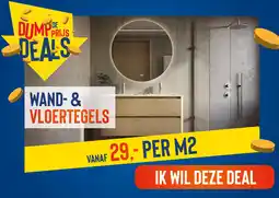 Sani-Dump Wand- & vloertegels aanbieding