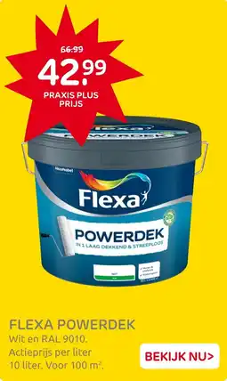 Praxis Flexa powerdek aanbieding
