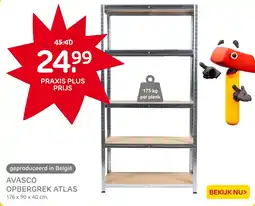 Praxis Avasco opbergrek atlas aanbieding