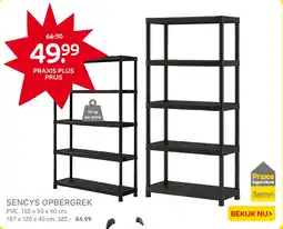 Praxis Sencys opbergrek pvc aanbieding