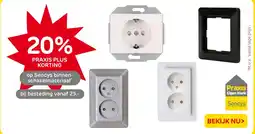 Praxis Sencys binnen schakelmateriaal aanbieding