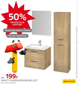 Praxis Vanity badkamermeubelset aanbieding
