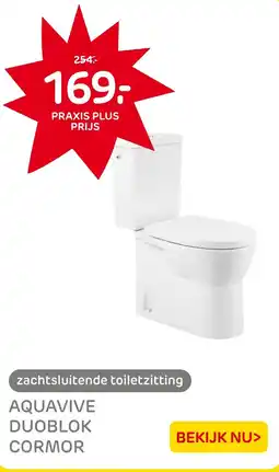 Praxis Aquavive duoblok cormor aanbieding