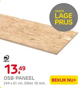 Praxis OSB-Paneel aanbieding