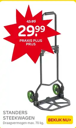 Praxis Standers steekwagen aanbieding