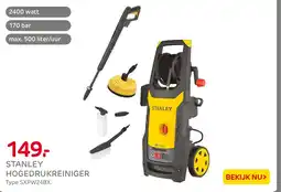 Praxis Stanley hogedrukreiniger SXPW24BX aanbieding