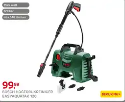 Praxis Bosch hogedrukreiniger easyaquatak 120 aanbieding