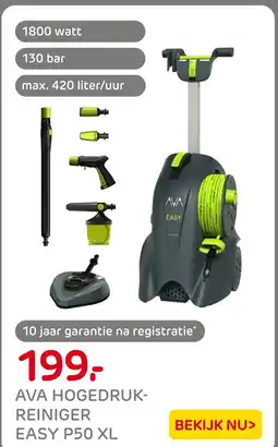 Praxis Ava hogedruk reiniger easy P50 XL aanbieding