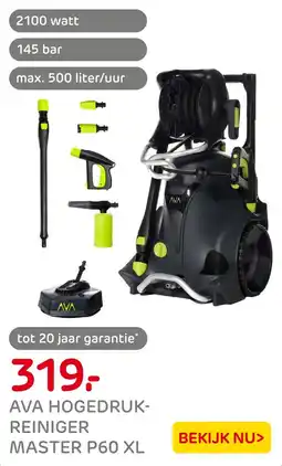 Praxis Ava hogedruk reiniger master P60 XL aanbieding