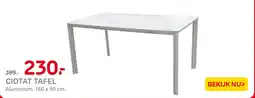 Praxis Ciotat Tafel aanbieding