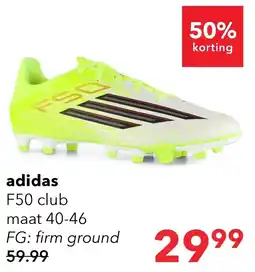 Scapino Adidas F50 Club aanbieding