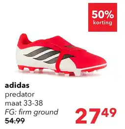 Scapino Adidas Predator aanbieding