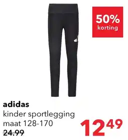 Scapino Adidas Kinder Sportlegging aanbieding