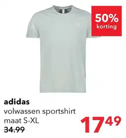 Scapino Adidas Volwassen Sportshirt aanbieding