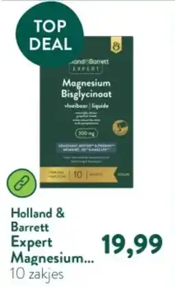 Holland & Barrett Holland & Barrett Expert Magnesium Bisglycinaat aanbieding