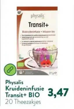 Holland & Barrett Physalis Transit Biokruideninfusie + Infusion bio aanbieding