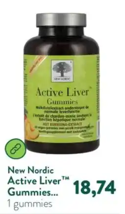 Holland & Barrett New Nordic Active Liver Gummies aanbieding