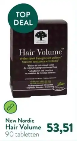 Holland & Barrett New Nordic Hair Volume aanbieding