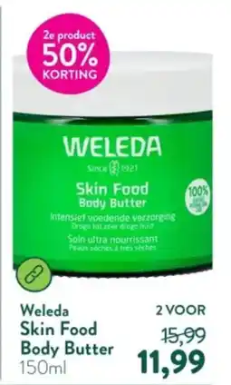 Holland & Barrett Weleda Skin Food Body Butter aanbieding