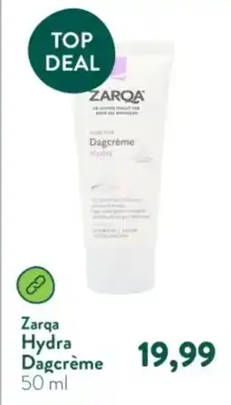 Holland & Barrett Zarqa Sensitive Dagcrème Hydra aanbieding