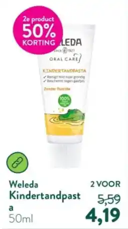 Holland & Barrett Weleda Oral Care Kindertandpast aanbieding