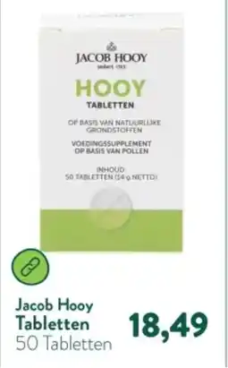 Holland & Barrett Jacob Hooy Tabletten aanbieding