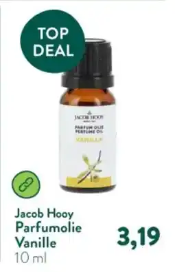 Holland & Barrett Jacob Hooy Parfum Olie Perfume Oil Vanilla aanbieding