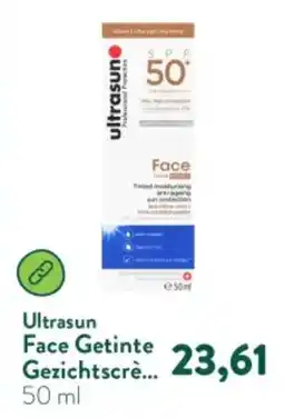 Holland & Barrett Ultrasun Face Getinte Gezichtscrè aanbieding