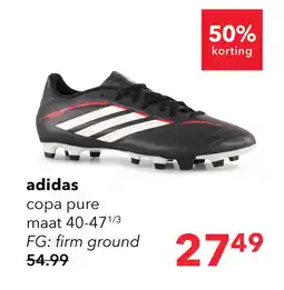 Scapino Adidas Copa Pure IV MG heren voetbalschoenen zwart aanbieding