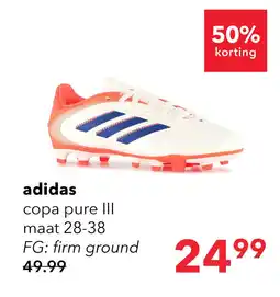Scapino Adidas Copa Pure III Club MG heren voetbalschoenen wit aanbieding
