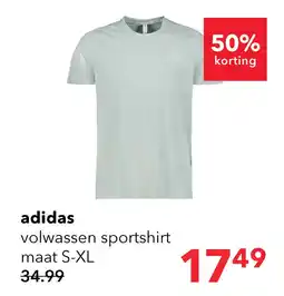 Scapino Adidas Adi365 Wosa heren sport T-shirt aanbieding