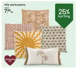 Leen Bakker Bekijk alle sierkussens [link] aanbieding